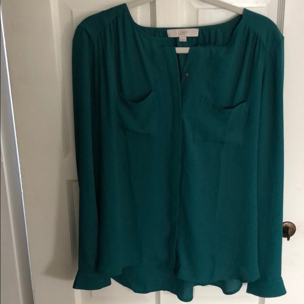 Loft festive blouse